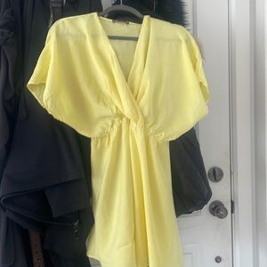 ZARA Yellow Dress